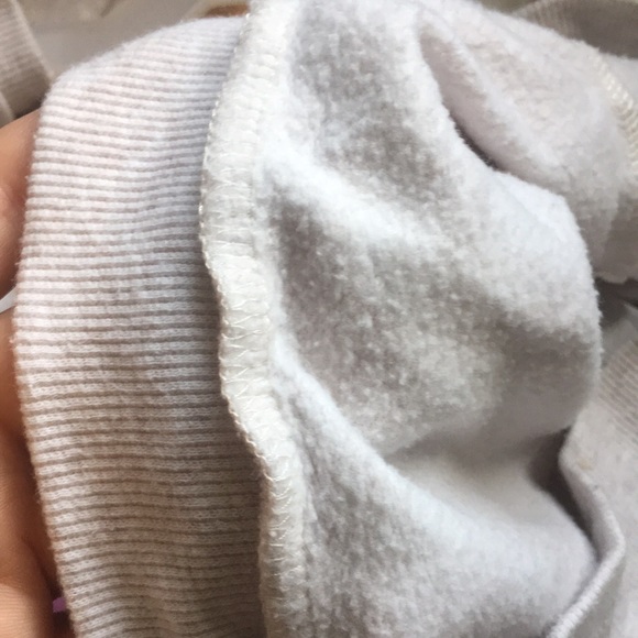 Petit Lem 24M sweater dress. Grey/beige colour w/ printed Leopard n velvet spots - Picture 8 of 9